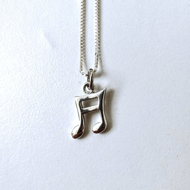 Musical Note with 16" Chain