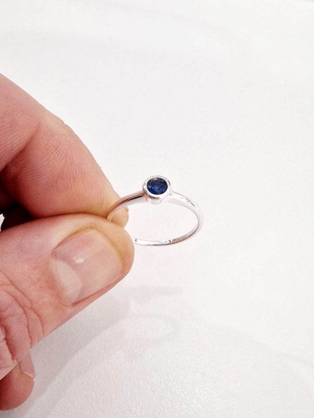 Sapphire CZ Ring
