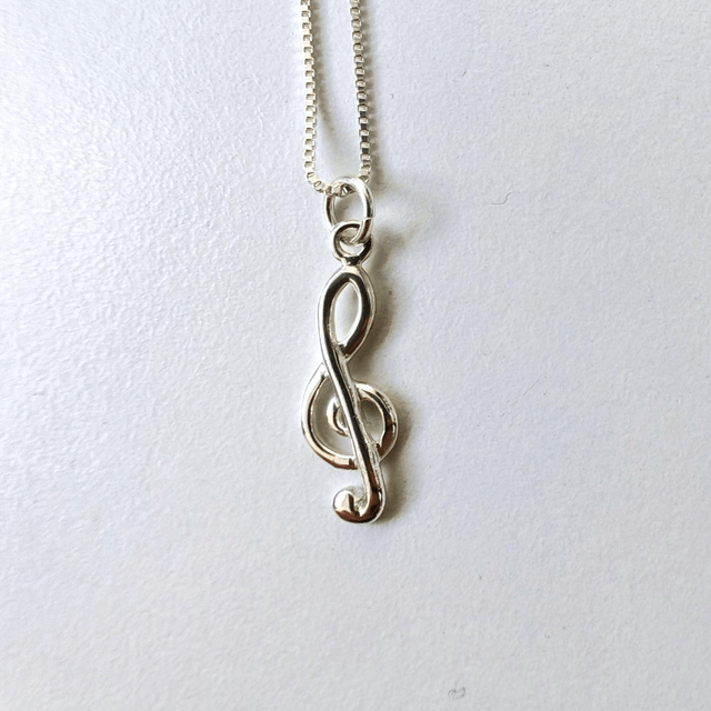 Treble Clef Necklace