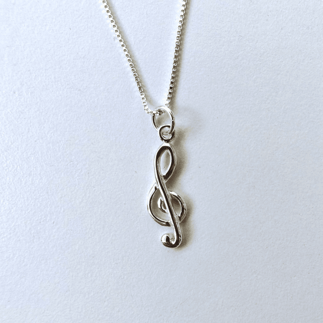 Treble Clef Necklace