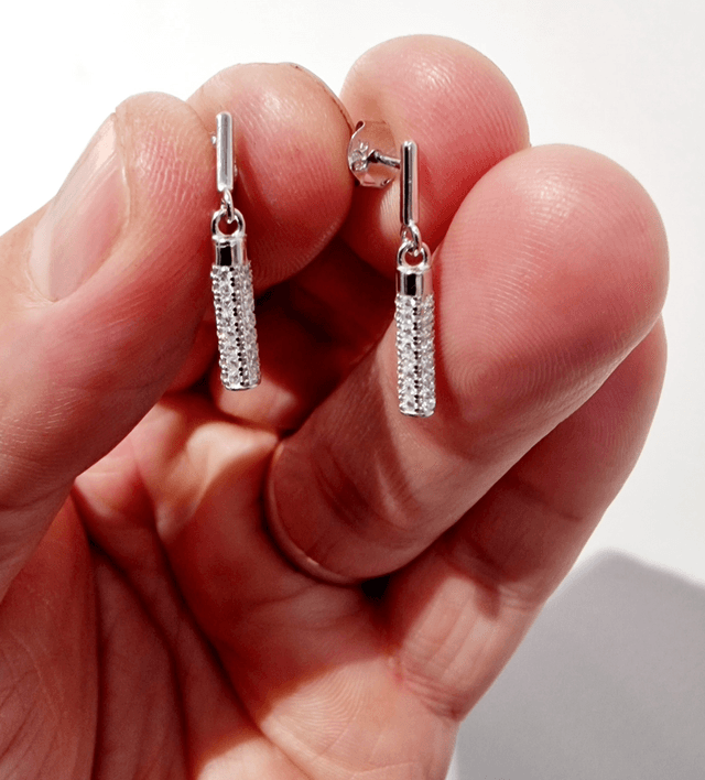 CZ 360 earrings